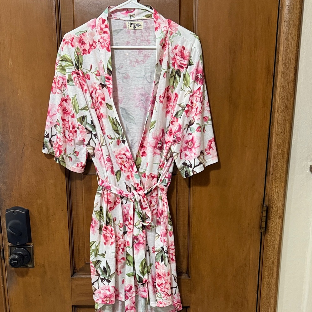 Show Me Your Mumu Brie Kimono Robe One Size